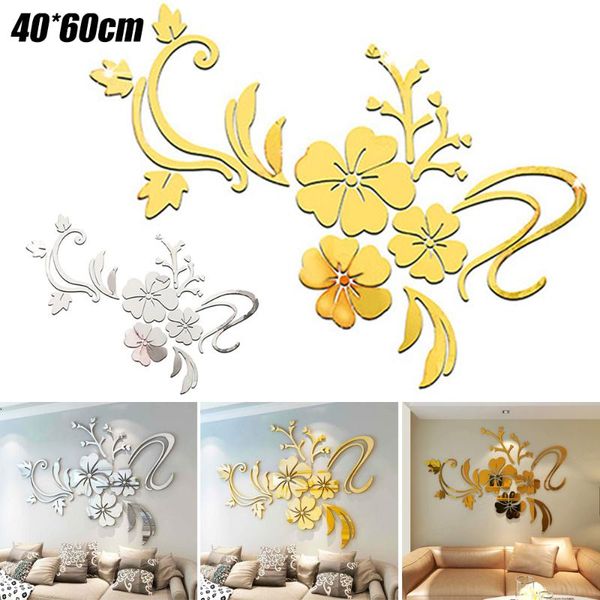 wall stickers 3d mirror flower removable arts mural decal living room decors multi-piece package acrylic decorative modern
wall stickers 3d mirror flower removable arts mural decal living room decors multi-piece package acrylic decorative modern