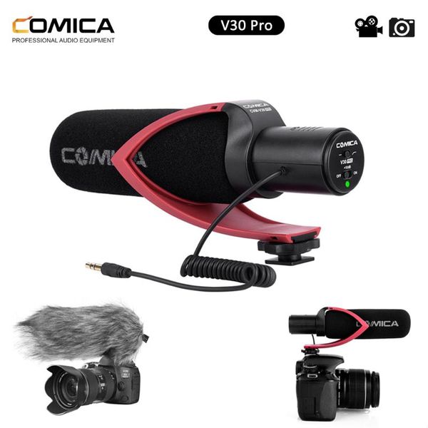 cvm-v30 pro super cardioid condenser sgun microphone for canon nikon sony dslr camera (with windmuff) microphones
cvm-v30 pro super cardioid condenser sgun microphone for canon nikon sony dslr camera (with windmuff) microphones