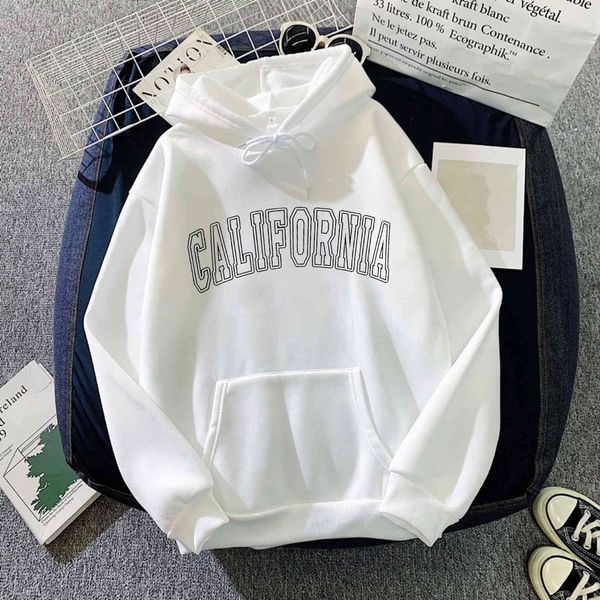 Fashion CARIFORNIA Print Korean Style Hoodie Sweatshirt Women Harajuku Autumn Long Sve Hoodi Girls Pullover Tops Streetwear, Black;brown
Fashion CARIFORNIA Print Korean Style Hoodie Sweatshirt Women Harajuku Autumn Long Sve Hoodi Girls Pullover Tops Streetwear, Black;brown