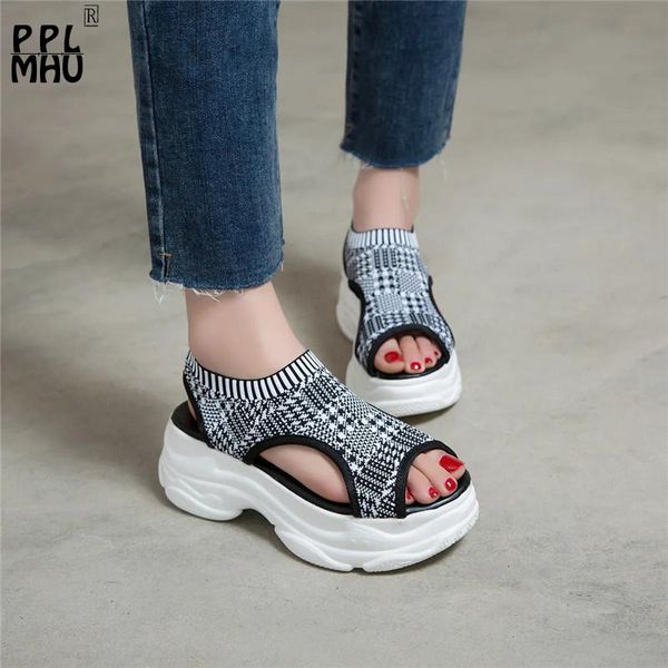 sandals black light platform shoes korean style mesh casual slip-on peep toe women summer flying woven sports
sandals black light platform shoes korean style mesh casual slip-on peep toe women summer flying woven sports