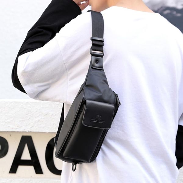 waist bags men casual nylon packs belt bag fanny pack travel storage chest for male