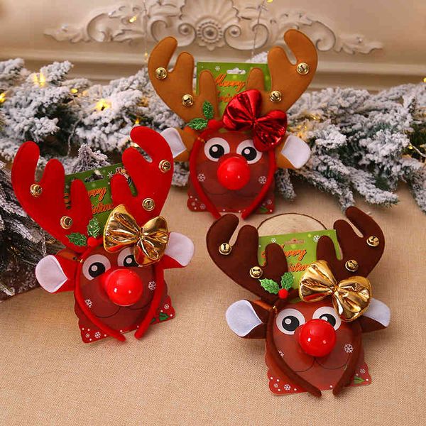ornament hair hoop antler buckle head ornament elk horn red nose children dress up shooting props
ornament hair hoop antler buckle head ornament elk horn red nose children dress up shooting props