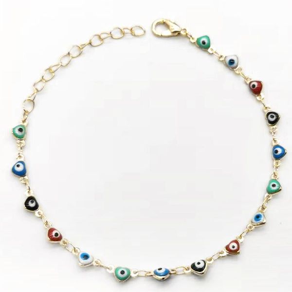 earrings & necklace european and american fashion women bohemia summer beach devil's eye short clavicle bracelet set, Silver
earrings & necklace european and american fashion women bohemia summer beach devil's eye short clavicle bracelet set, Silver