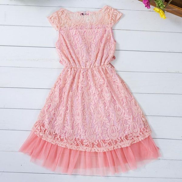 girl's dresses lace petal sleeve bow kids girls princess summer 2021 children clothes party a-line knee-length size3-13y1, Red;yellow
girl's dresses lace petal sleeve bow kids girls princess summer 2021 children clothes party a-line knee-length size3-13y1, Red;yellow