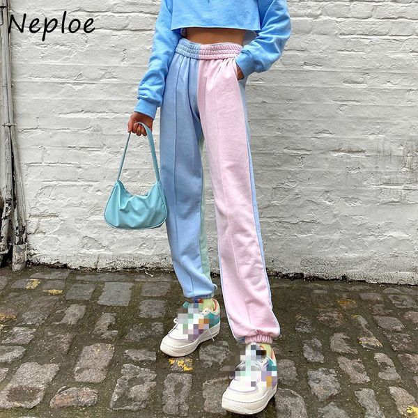 streetwear trouser high waist elasticity multicolor patchwork harem pants casual fashion slim pantalones 210430, Black;white
streetwear trouser high waist elasticity multicolor patchwork harem pants casual fashion slim pantalones 210430, Black;white