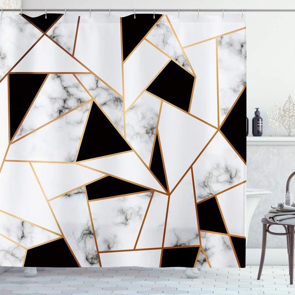 crackedabstract black and white marble shower curtains geometric gold stripe triangle texture artwork cloth fabric bathroom
crackedabstract black and white marble shower curtains geometric gold stripe triangle texture artwork cloth fabric bathroom