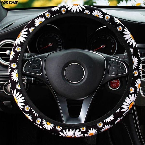 steering wheel covers charming daisy flower pattern car cover universal knitted protector for auto interior accessories
steering wheel covers charming daisy flower pattern car cover universal knitted protector for auto interior accessories