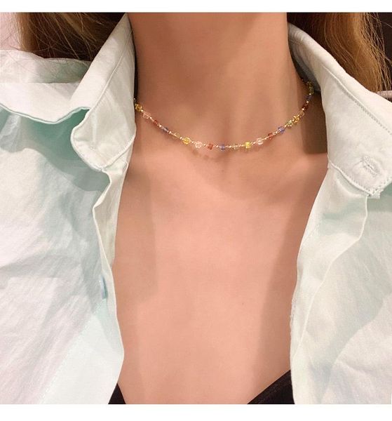 chokers women's neck chain crystal necklace color style vintage jewelry korean fashion accessories, Golden;silver
chokers women's neck chain crystal necklace color style vintage jewelry korean fashion accessories, Golden;silver