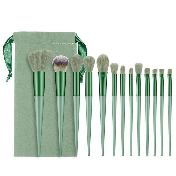 makeup brushes brush set, premium synthetic foundation powder kabuki blush concealer eye shadow 13 pcs kit, matcha green
makeup brushes brush set, premium synthetic foundation powder kabuki blush concealer eye shadow 13 pcs kit, matcha green