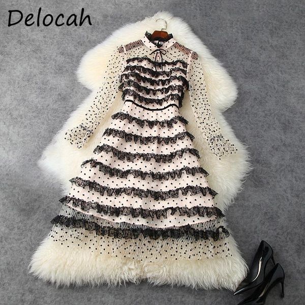 seifrmann 2021 women spring fashion runway midi dress flare sleeve bow ruffles lace elegant slim fit ladies a-line dresses casual, Black;gray
seifrmann 2021 women spring fashion runway midi dress flare sleeve bow ruffles lace elegant slim fit ladies a-line dresses casual, Black;gray