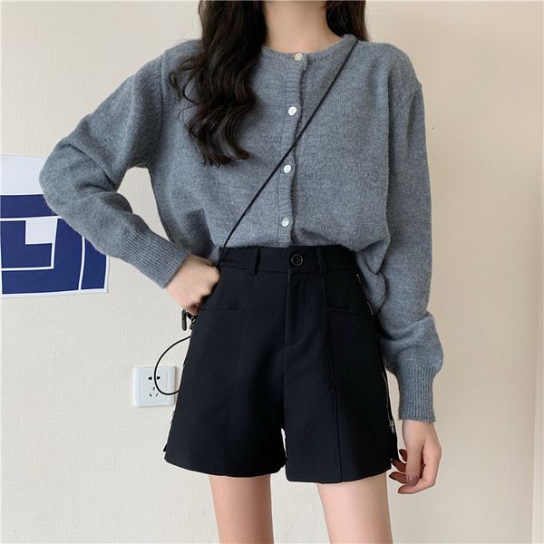 short ytx319 spring loose waist high summer slimming all-spring match and autumn black shorts, White;black
short ytx319 spring loose waist high summer slimming all-spring match and autumn black shorts, White;black