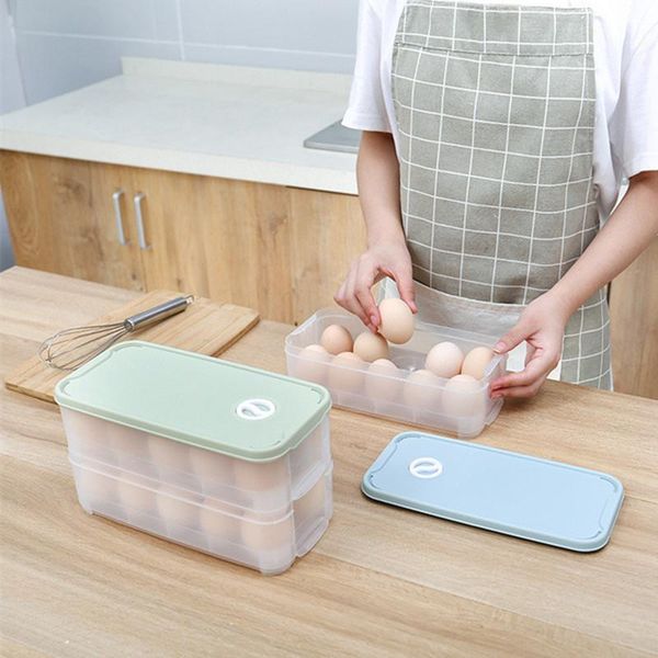 storage bottles & jars pp refrigerator egg box home kitchen compartment multi-layer tank transparent sealed
storage bottles & jars pp refrigerator egg box home kitchen compartment multi-layer tank transparent sealed