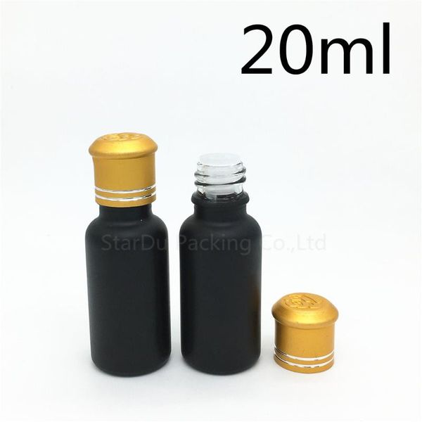 storage bottles & jars 12pcs 20ml black frosted glass bottle vials essential oil with gold cover perfume
storage bottles & jars 12pcs 20ml black frosted glass bottle vials essential oil with gold cover perfume