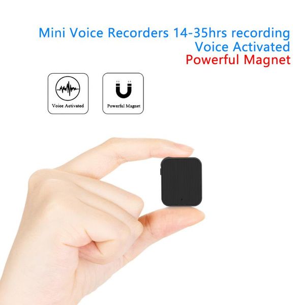 digital voice recorder vjoycar mini audio activated sound dictaphone 35 hours recording powerful magnet mp3 player
digital voice recorder vjoycar mini audio activated sound dictaphone 35 hours recording powerful magnet mp3 player