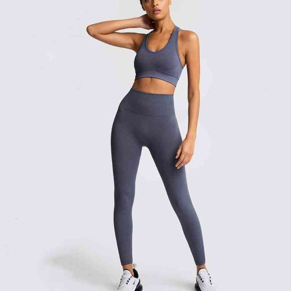 women's tracksuits naked feeling yoga siut shockproof sport bra fitness crop woman + seamless workout leggings women training, Gray
women's tracksuits naked feeling yoga siut shockproof sport bra fitness crop woman + seamless workout leggings women training, Gray