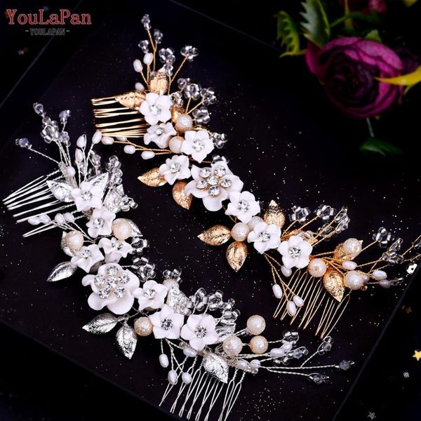 headpieces youlapan hp337 bridal pearl and rhinestone hair accessory flower wedding hairpins combs beach headpiece women tiara, Silver
headpieces youlapan hp337 bridal pearl and rhinestone hair accessory flower wedding hairpins combs beach headpiece women tiara, Silver