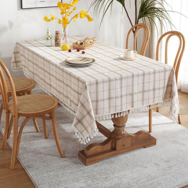 table cloth polyester plaid rectangle dustproof deskdining cover with tassel household simple for home el party
table cloth polyester plaid rectangle dustproof deskdining cover with tassel household simple for home el party