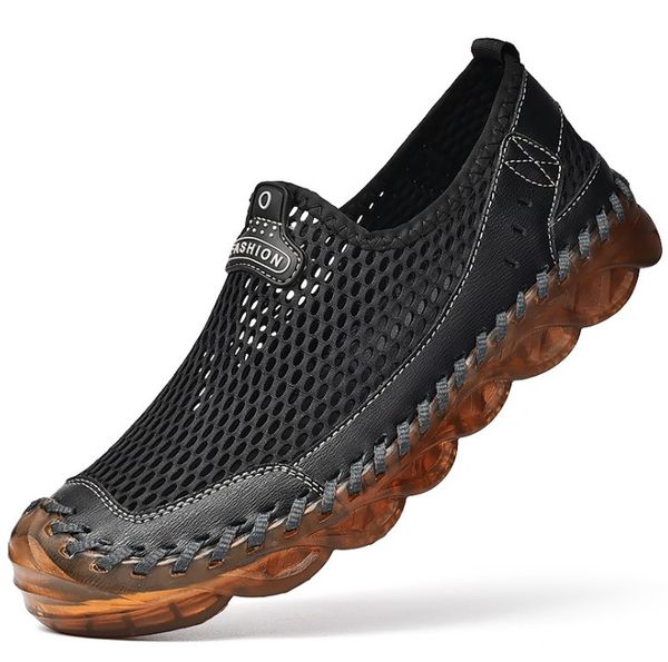 classic cow shoe summer outdoor handmade sandals fashion comfortable men beach leather shoes, Black
classic cow shoe summer outdoor handmade sandals fashion comfortable men beach leather shoes, Black