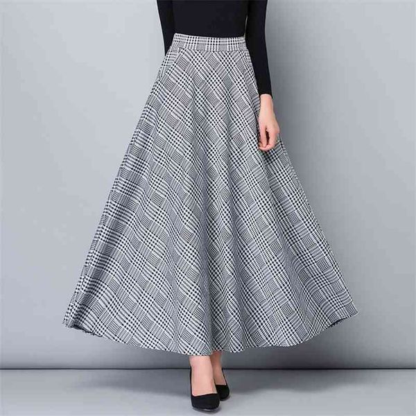 vintage plus size autumn spring long skirts women high waist maxi elegant office lady wark plaid streetwear 210421, Black
vintage plus size autumn spring long skirts women high waist maxi elegant office lady wark plaid streetwear 210421, Black