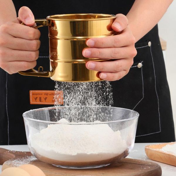 baking & pastry tools handheld flour shaker stainless steel mesh sieve cup icing sugar bake tool sifter mechanical
baking & pastry tools handheld flour shaker stainless steel mesh sieve cup icing sugar bake tool sifter mechanical