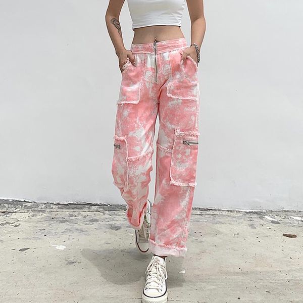 women's pants & capris tie dye y2k women high waist cotton jeans harajuku sportswear cargo pant with zipper pocket jogger 90s trousers, Black;white
women's pants & capris tie dye y2k women high waist cotton jeans harajuku sportswear cargo pant with zipper pocket jogger 90s trousers, Black;white