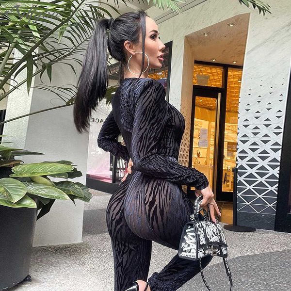 fashion black long-sleeved printed high-neck see-through jumpsuit elegant ladies party wear tights 210527, Black;white
fashion black long-sleeved printed high-neck see-through jumpsuit elegant ladies party wear tights 210527, Black;white