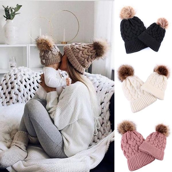 beanies korean winter hats for baby or mom wool knitted warm thicken caps parent-child fashion luxury raccoon fur
beanies korean winter hats for baby or mom wool knitted warm thicken caps parent-child fashion luxury raccoon fur