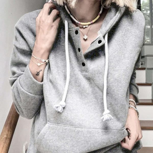 women's hoodies & sweatshirts women hooded solid gray hoodie sweatshirt with front pocket autumn winter pullover ladies streetwear, Black
women's hoodies & sweatshirts women hooded solid gray hoodie sweatshirt with front pocket autumn winter pullover ladies streetwear, Black