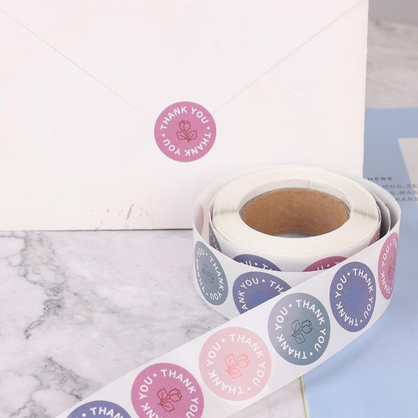 gift wrap 500pcs/roll round floral thank you stickers scrapbooking for package seal labels custom sticker decoration wedding
gift wrap 500pcs/roll round floral thank you stickers scrapbooking for package seal labels custom sticker decoration wedding