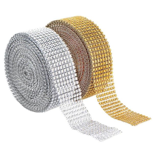 party decoration 2 yards / roll 8 rows gold silver fashion mesh wrap sparkle rhinestone crystal ribbon wedding decor
party decoration 2 yards / roll 8 rows gold silver fashion mesh wrap sparkle rhinestone crystal ribbon wedding decor