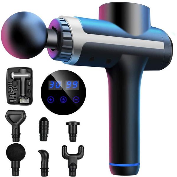 massage gun for athletes, portable body muscle massagerdeep tissue pain relief with 6 heads 20 speeds lcd screen
massage gun for athletes, portable body muscle massagerdeep tissue pain relief with 6 heads 20 speeds lcd screen