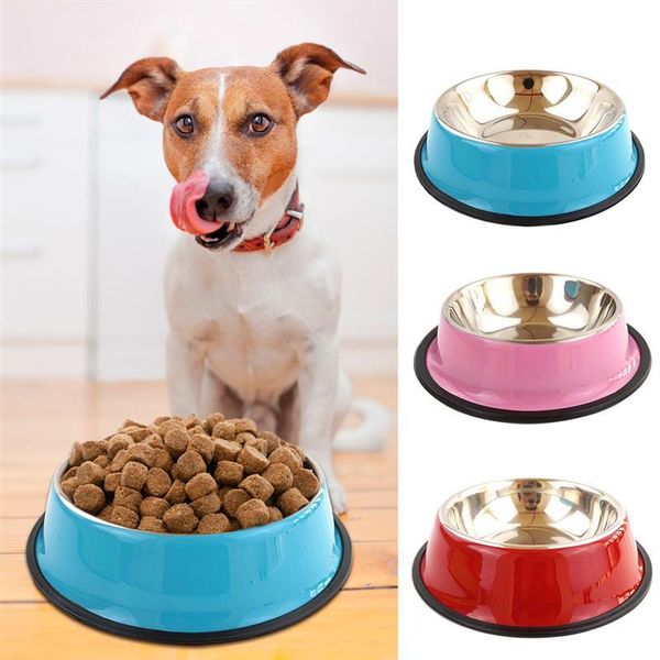 dog apparel pet bowl stainless steel non-slip feeder water for dogs cats
dog apparel pet bowl stainless steel non-slip feeder water for dogs cats