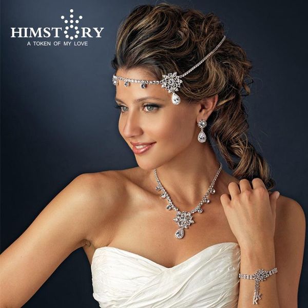 hair clips & barrettes himstory headbands czech crystal forehead bridal accessories floral waterdrop hairwear wedding jewelry, Golden;silver
hair clips & barrettes himstory headbands czech crystal forehead bridal accessories floral waterdrop hairwear wedding jewelry, Golden;silver