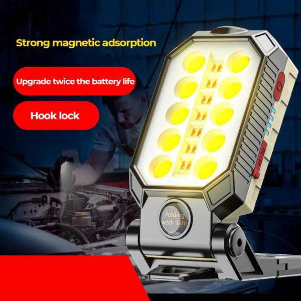 flashlights torches usb rechargeable cob work light portable led adjustable waterproof camping lantern magnet 20w/30w high power
flashlights torches usb rechargeable cob work light portable led adjustable waterproof camping lantern magnet 20w/30w high power