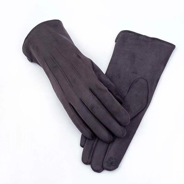 sports gloves women winter plus velvet thick warm touch screen driving mitten female three tendons pearl suede leather sport cycling glove r, Black
sports gloves women winter plus velvet thick warm touch screen driving mitten female three tendons pearl suede leather sport cycling glove r, Black