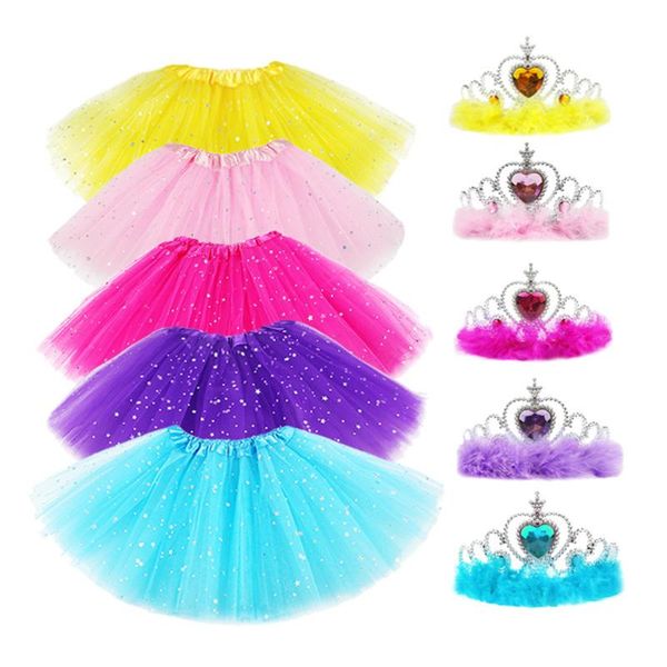 1-3y born baby girls star glitter dance tutu skirt sequin 3 layers tulle birthday party princess cake smash skirts + crown, Blue
1-3y born baby girls star glitter dance tutu skirt sequin 3 layers tulle birthday party princess cake smash skirts + crown, Blue