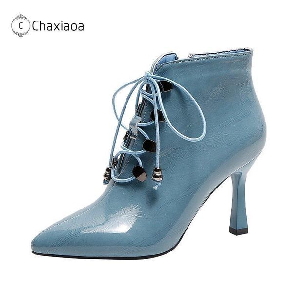 boots chaxiaoa korean fashion hight heels lace-up ankle side zipper patent leather temperament boot plush warm shoes x357 2p3s, Black
boots chaxiaoa korean fashion hight heels lace-up ankle side zipper patent leather temperament boot plush warm shoes x357 2p3s, Black