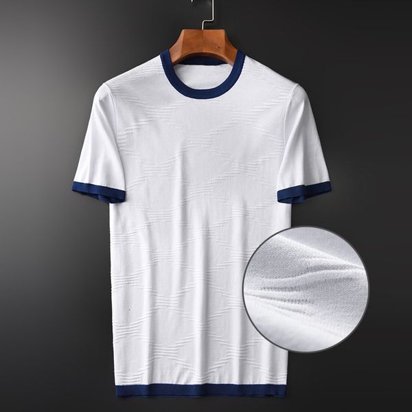 tee shirt shirt summer mens t-shirt luxury short sleeve soft knitted men t-shirts plus size 4xl contrast color collar slim thin man tee, White;black
tee shirt shirt summer mens t-shirt luxury short sleeve soft knitted men t-shirts plus size 4xl contrast color collar slim thin man tee, White;black