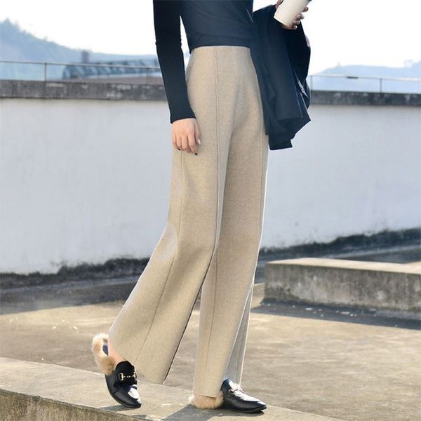 women's jumpsuits & rompers autumn winter korea fashion women high waist woolen wide leg pants all-matched casual solid loose femme tro, Black;white
women's jumpsuits & rompers autumn winter korea fashion women high waist woolen wide leg pants all-matched casual solid loose femme tro, Black;white