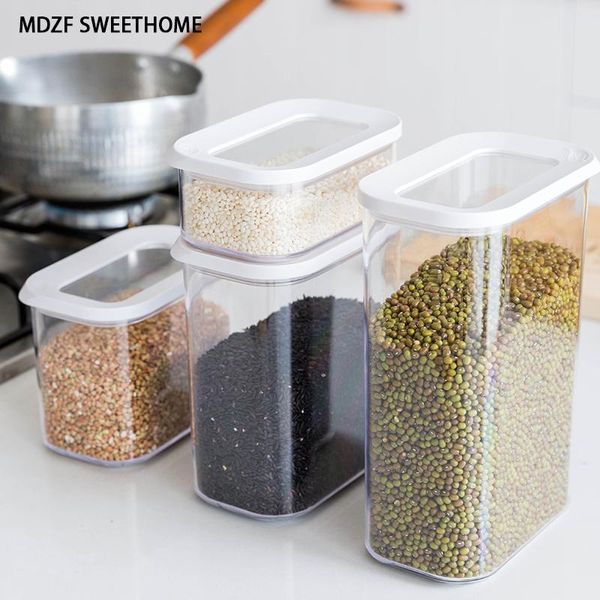 storage tanks kitchen container plastic transparent stackable dry box tools bottles & jars
storage tanks kitchen container plastic transparent stackable dry box tools bottles & jars