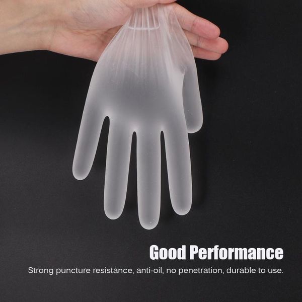 disposable gloves 100pcs gloves, transparent pvc powder-grade anti-static plastic used to clean restaurant kitchens
disposable gloves 100pcs gloves, transparent pvc powder-grade anti-static plastic used to clean restaurant kitchens