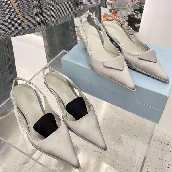 pointed toe silk sandals women genuine leather insole heels back strap fashion pumps design chic woman shoe ins, Black
pointed toe silk sandals women genuine leather insole heels back strap fashion pumps design chic woman shoe ins, Black
