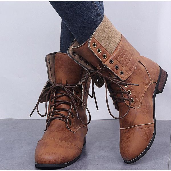 boots women's ankle winter shoes woman warm lace up pu leather sewing low heel fashion female boot ladies plus size, Black
boots women's ankle winter shoes woman warm lace up pu leather sewing low heel fashion female boot ladies plus size, Black