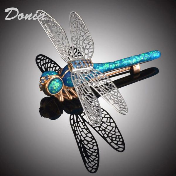 pins, brooches donia jewelry fashion korea high-end brooch temperament wild insects dragonfly retro two-color dual-use, Gray
pins, brooches donia jewelry fashion korea high-end brooch temperament wild insects dragonfly retro two-color dual-use, Gray