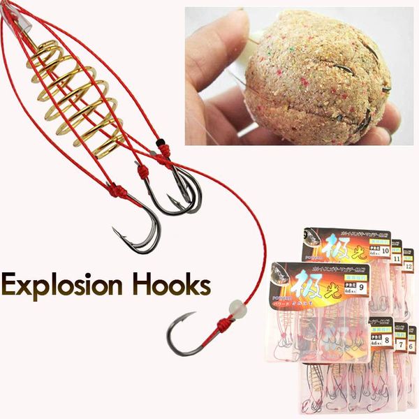 4pcs/lot explosion fishing hooks high carbon steel barbed multi-hook sharp fishhook saltwater & freshwater tackles gifts
4pcs/lot explosion fishing hooks high carbon steel barbed multi-hook sharp fishhook saltwater & freshwater tackles gifts