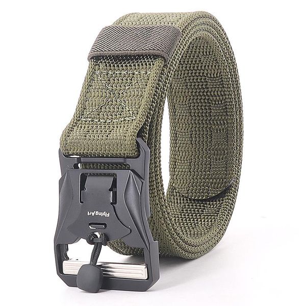 belts men's tactical belt nylon buckle magnetic quick unlock outdoor work military army sports cycling, Black;brown
belts men's tactical belt nylon buckle magnetic quick unlock outdoor work military army sports cycling, Black;brown