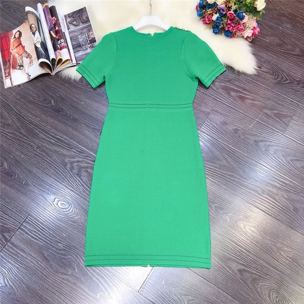 spring fashion summer runway designers women manga short buttons green knitting dress elegant party femme bathrobe, Black;gray
spring fashion summer runway designers women manga short buttons green knitting dress elegant party femme bathrobe, Black;gray