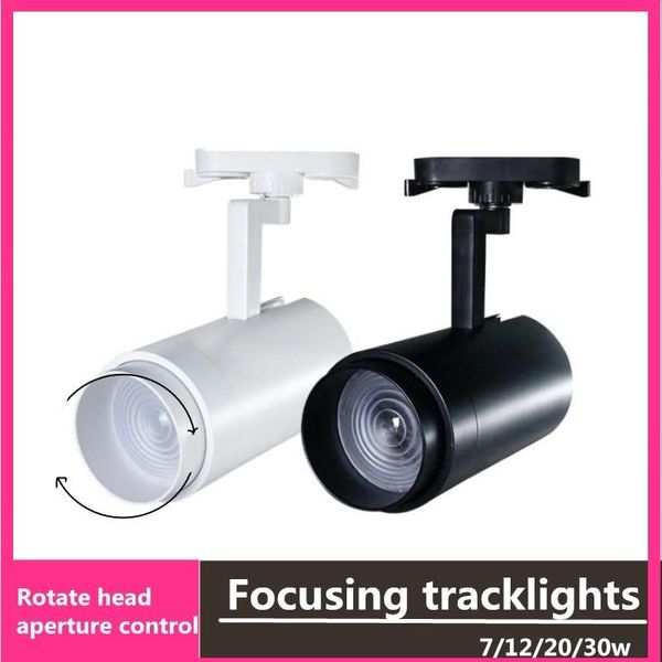 focusing track light 12w 20w led spot showroom clothing shop background wall slide cob tracklights super bright lights
focusing track light 12w 20w led spot showroom clothing shop background wall slide cob tracklights super bright lights