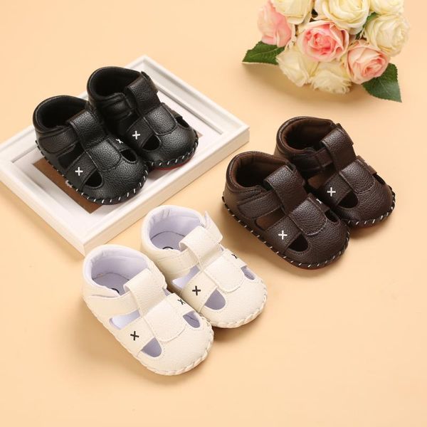 sandals baby shoes girl boy born pu leather non-slip 0-18 months walking first walker, Black;red
sandals baby shoes girl boy born pu leather non-slip 0-18 months walking first walker, Black;red