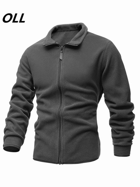 men's jacket fleece tactical softshell slim casual turn-down collar zipper outwear thermal sporting tourism mountain coat jackets, Black;brown
men's jacket fleece tactical softshell slim casual turn-down collar zipper outwear thermal sporting tourism mountain coat jackets, Black;brown
